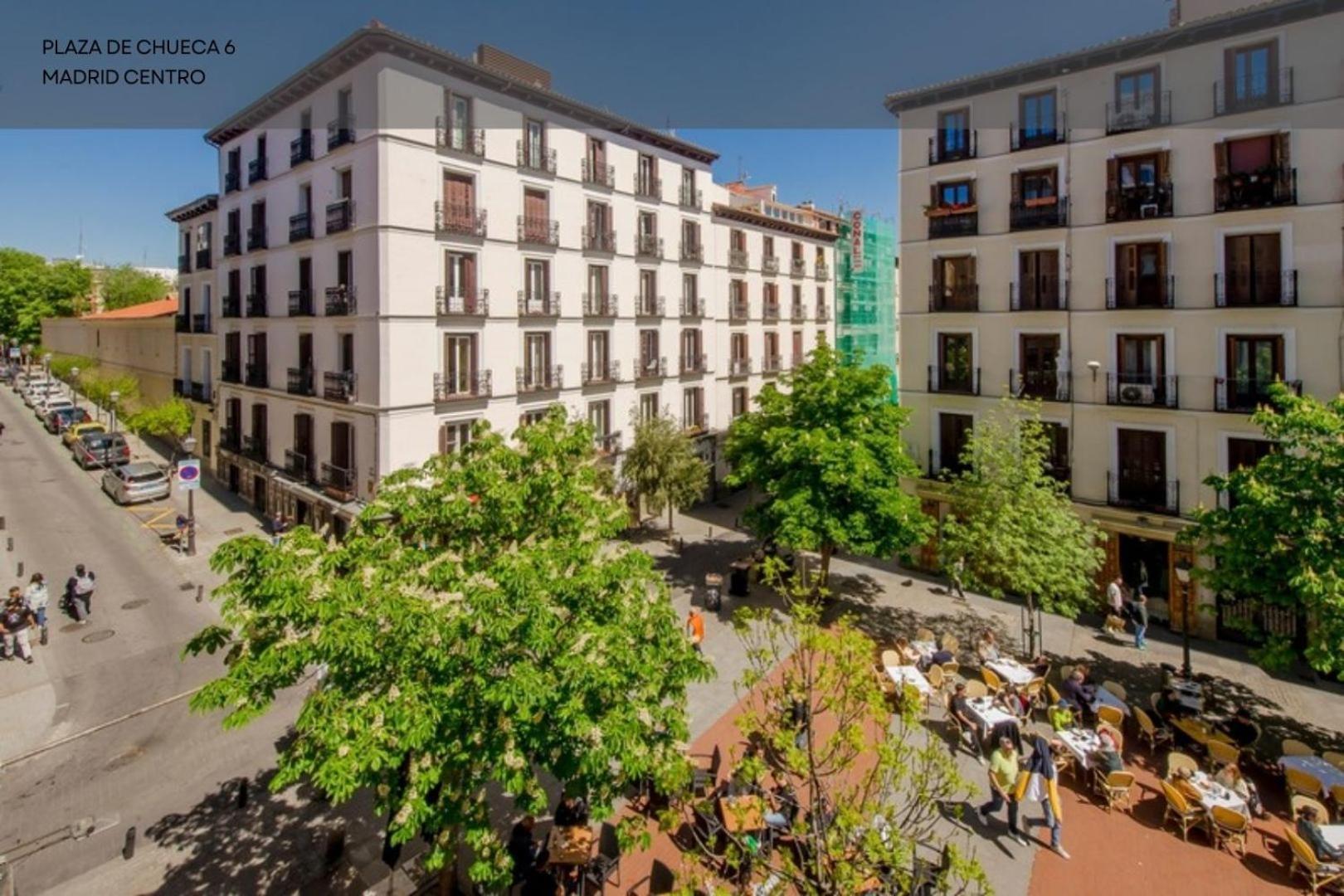 Downtown Apt 1Hab Para 3Pax En La Plaza De Chueca Madrid Kültér fotó