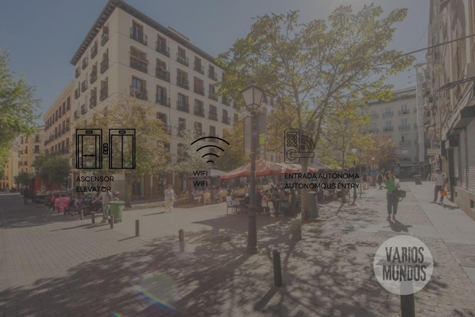 Downtown Apt 1Hab Para 3Pax En La Plaza De Chueca Madrid Kültér fotó